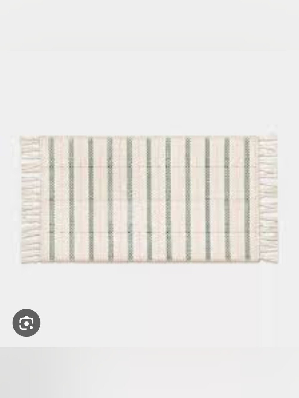 Threshold 20" X 34" Washable Accent Rug Green/ Avery Plaid